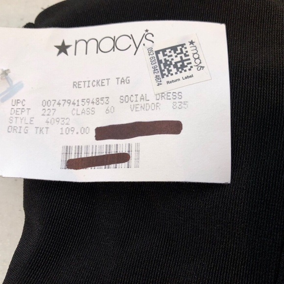 Emerald Sundae Black Banded V-Neck Evening Gown Chain Link Formal Maxi Dress - Picture 12 of 14